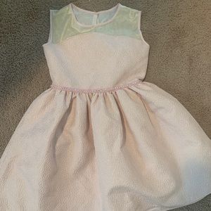 Stunning girls dress blush pink 10 party